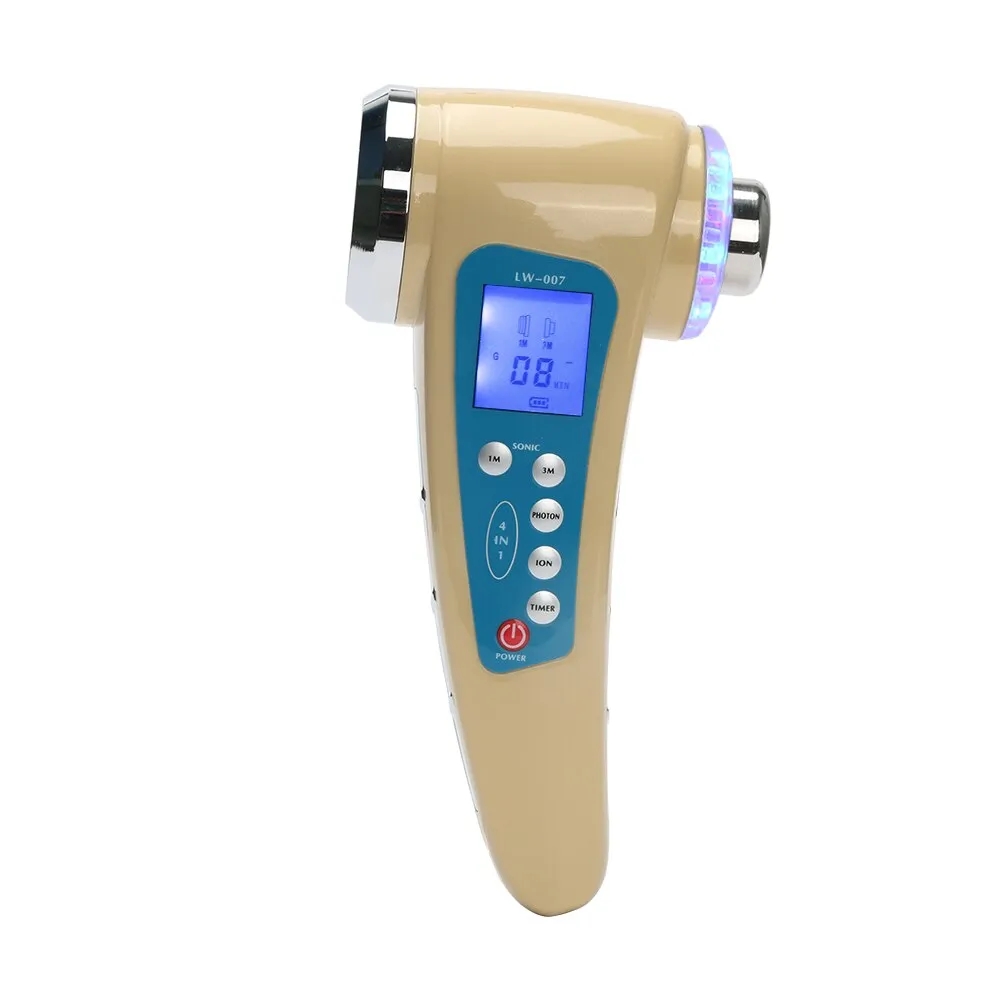 Electric Face Cleanser Brush - 1 Mhz 3 Mhz Ultrasonic 4