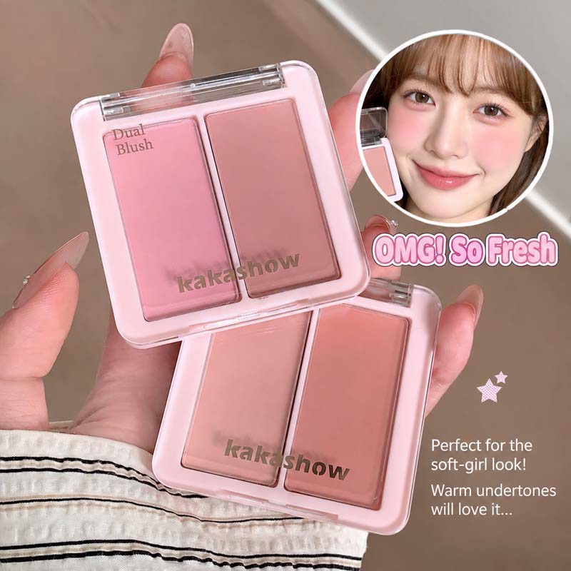 KAKASHOW พาเลทบลัชออนเนื้อครีม - Beauty Makeup Palette บทวิจารณ์และราคา