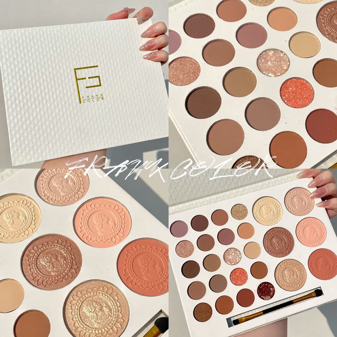 ใหม่ Blush Palette Mineral Pig - Beauty Makeup Palette บทวิจารณ์และราคา