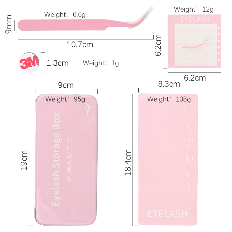 กล่องเก็บขนตาปลอมแบบแม่เหล็ก ก - Beauty Makeup Palette บทวิจารณ์และราคา