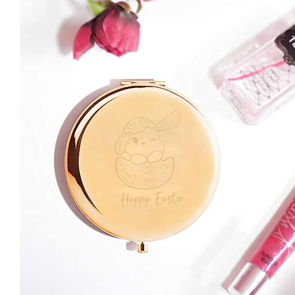 กระจกพกพาลายการ์ตูนกระต่ายน่าร - Beauty For Makeup บทวิจารณ์และราคา