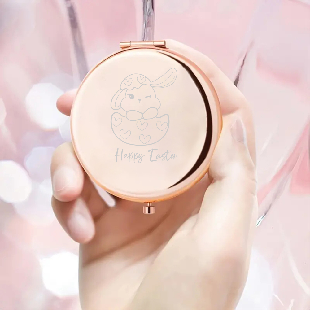 กระจกพกพาลายการ์ตูนกระต่ายน่าร - Beauty For Makeup บทวิจารณ์และราคา