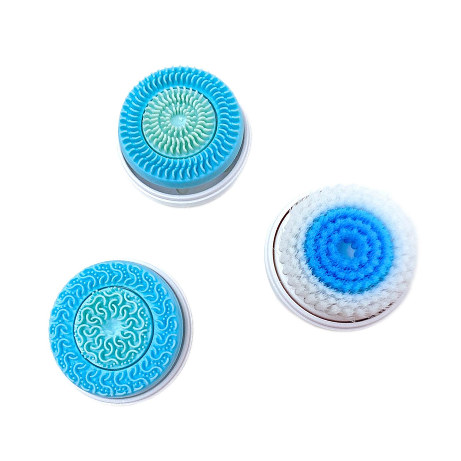 หัวแปรงหมุนสำหรับล้างหน้า 3 ชิ - Electric Face Cleanser Brush บทวิจารณ์และราคา