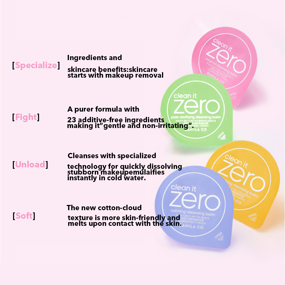 บานิลา โค คลีน อิท ซีโร่ คลีนซ - Beauty For Makeup บทวิจารณ์และราคา